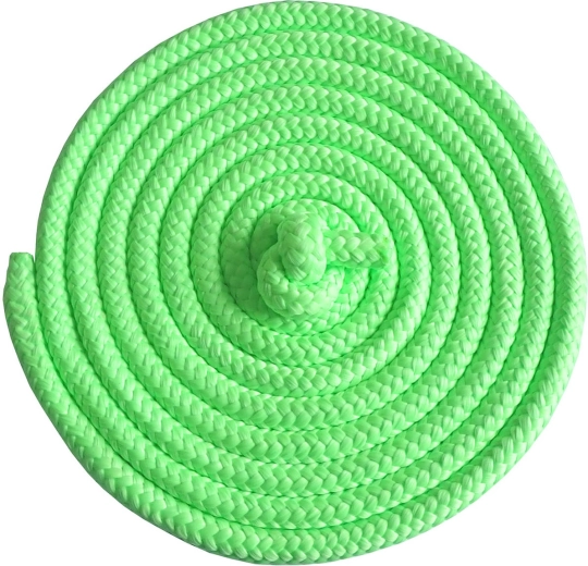 Corde à sauter de gymnastique Kubisport 3 m verte - 1 pièce