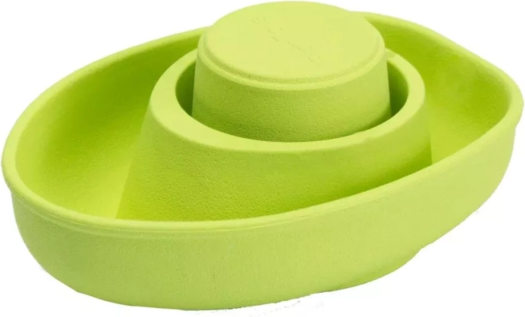 Bateau en caoutchouc PlanToys vert - 1 pièce