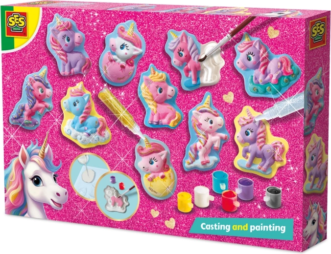 Kit de moulage et de peinture – bébés licornes