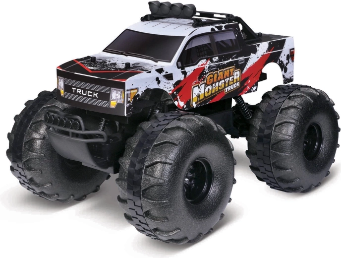 Maisto RC voiture tout-terrain Giant Wheel Offroad blanche