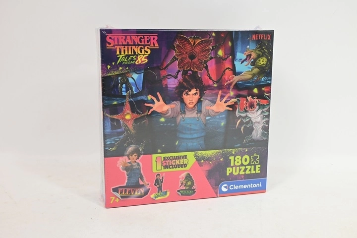 Puzzle Clementoni Stranger Things 180 pièces en boîte Square box