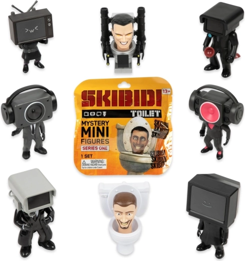 Mini-figurine mystère Skibidi Toilet