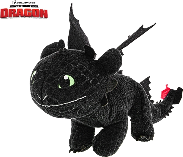 Dragon en peluche Krokmou, Dragons, 15 cm
