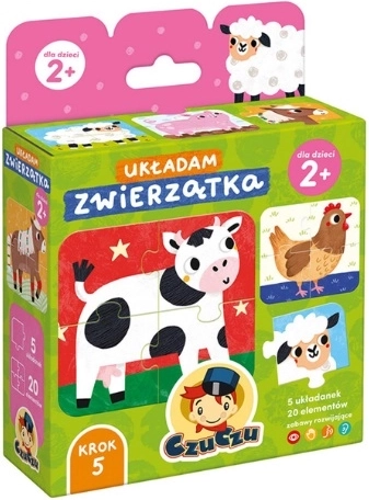 CzuCzu J’assemble les animaux – puzzle de la ferme