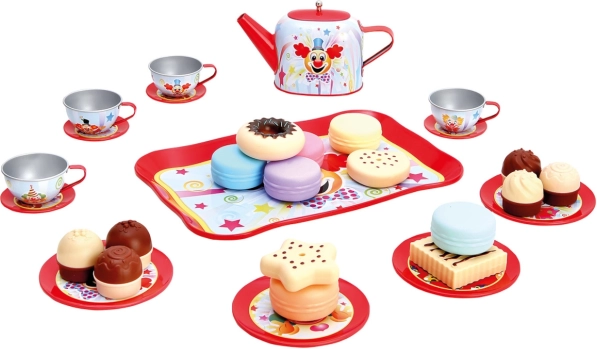 Bino set de thé pour enfants avec pâtisseries
