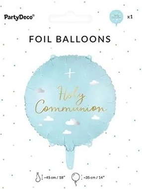 Ballon en aluminium Holy Communion 45 cm mix