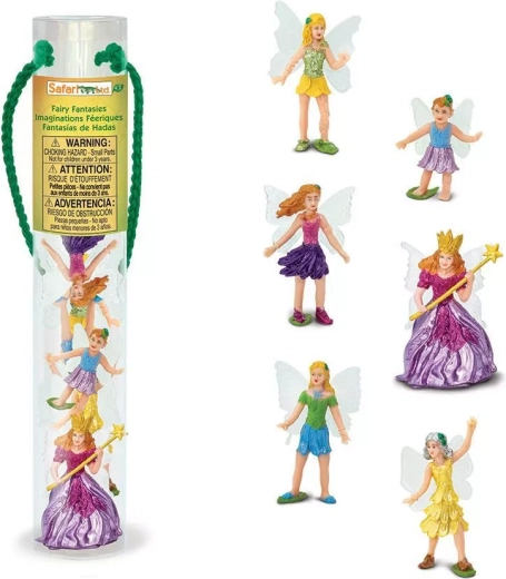 Safari Ltd. tube design avec figurines de fées de conte de fées