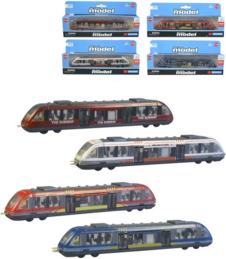 Rame de métro métallique 17 cm - 1 pièce