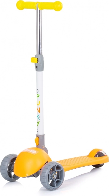 Trottinette pour enfants Chipolino Funky Orange avec roues LED