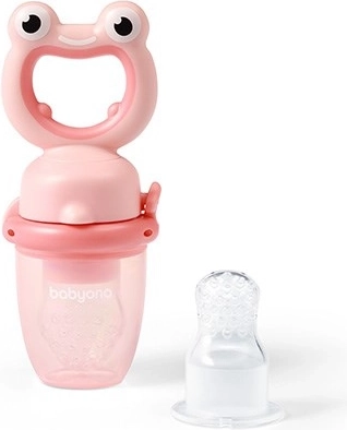 Tétine grignoteuse BabyOno Frog rose