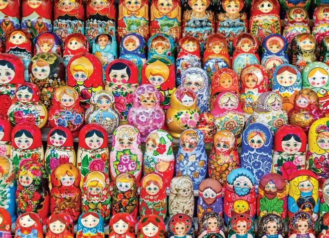Puzzle EUROGRAPHICS Poupées russes Matriochkas 1000 pièces