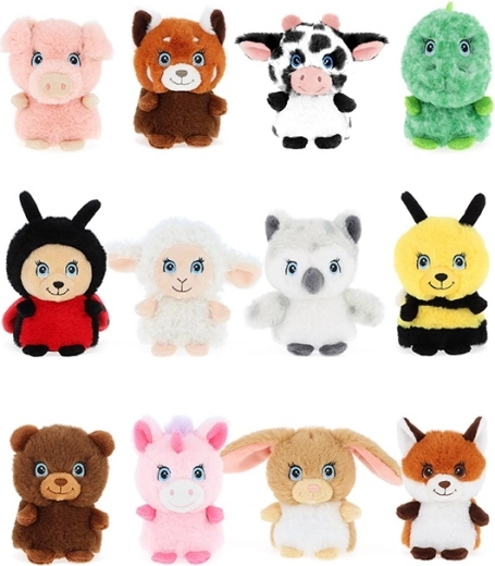 Keeleco mini peluche 10 cm – assortiment de motifs