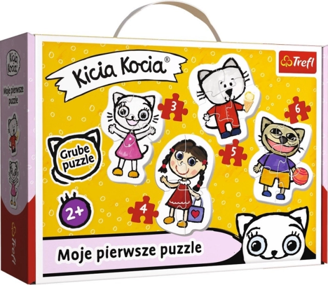 Mon premier puzzle KICIA KOCIA TREFL Baby 2+