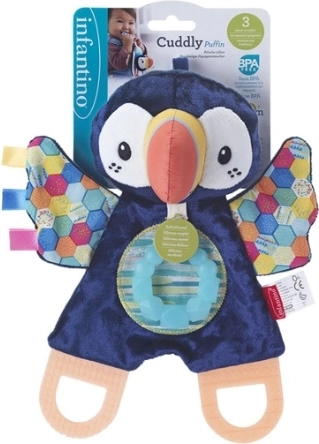 Peluche pingouin de dentition Infantino