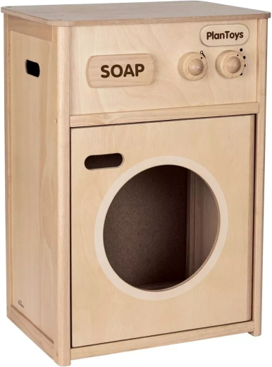 Lave-linge en bois PlanToys pour enfants