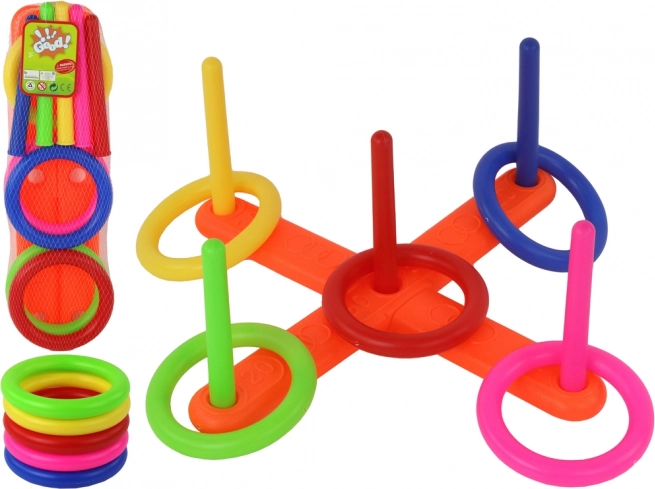 Jeu de Lancer d'Anneaux pour Enfants