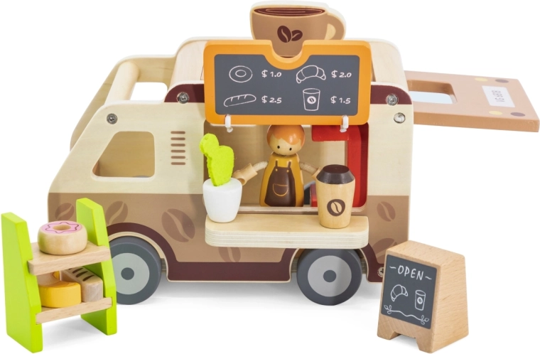 Café mobile en bois Viga