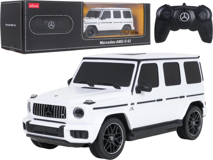 Voiture télécommandée Mercedes-AMG G63 RASTAR – Blanc