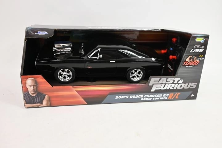 Jada RC Dodge Charger 1970 Fast & Furious 1:16 - 1 pièce