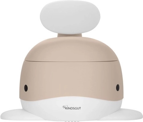 Pot pour enfant Kindsgut en forme de baleine, couleur sable - 1 pièce