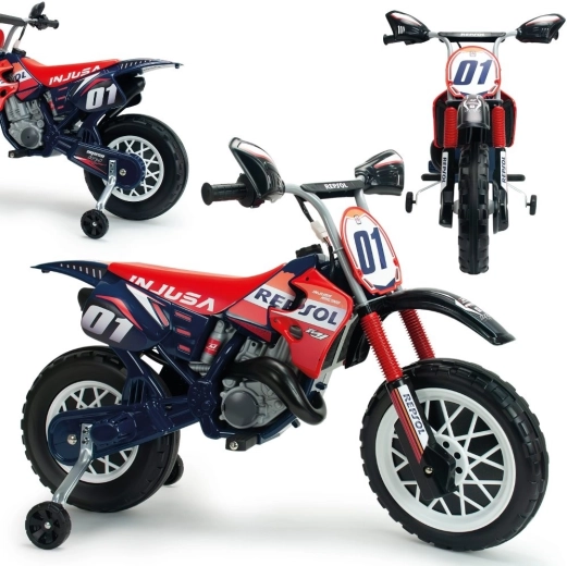 moto électrique pour enfants REPSOL 6V INJUSA