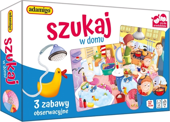Coffret éducatif Cherche dans la maison