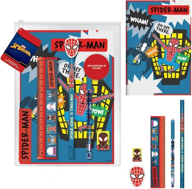 Set scolaire premium Spider-Man Sketch