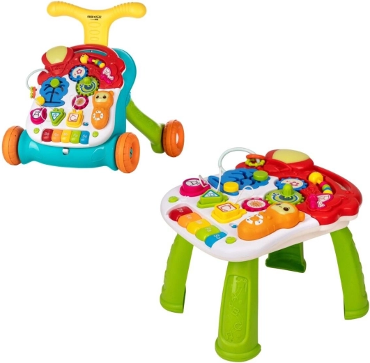 Freeon Free2Play trotteur et table d’activités 2-en-1 Walk & Play
