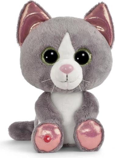 Nici Glubschis chat en peluche Felinja gris 25 cm