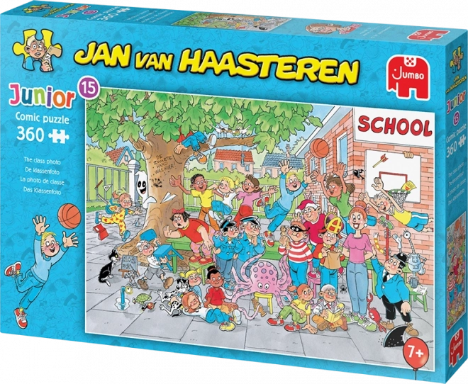 Puzzle Jumbo Jan van Haasteren Junior : Photo de classe 360 pièces