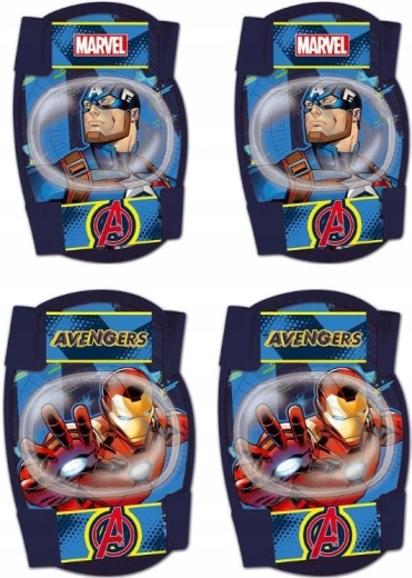 Ensemble de protections genoux et coudes Avengers (4 pcs)