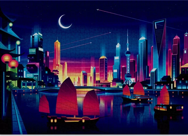 Puzzle CLOUDBERRIES Skyline – 1000 pièces