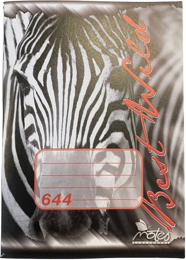 Cahier scolaire A6, 40 feuilles, ligné, papier sans bois