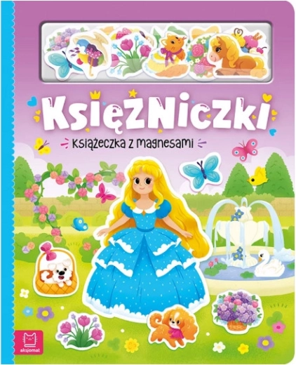 Princesses – livre magnétique pour enfants