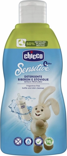 Chicco Sensitive liquide nettoyant pour biberons et tétines 300 ml