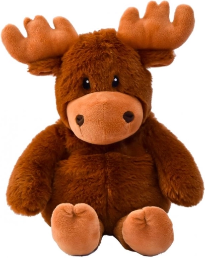 Renne en peluche chauffante pour micro-ondes au parfum de lavande