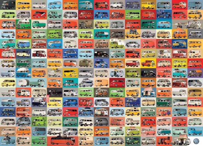 Puzzle EUROGRAPHICS VW Groovy Bus – 1000 pièces