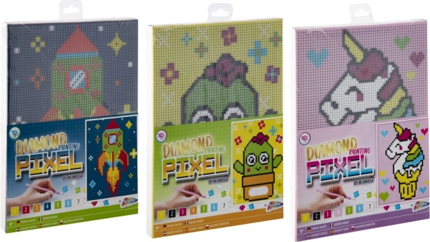 Peinture diamant sur cadre Grafix Licorne 15x20 cm