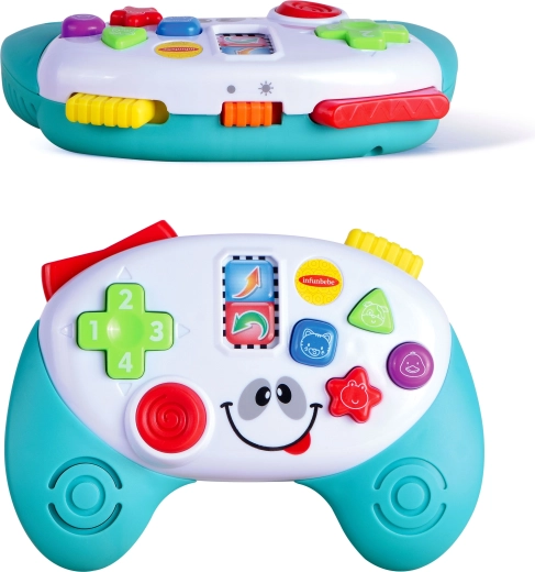 Manette de jeu avec effets lumineux et sonores