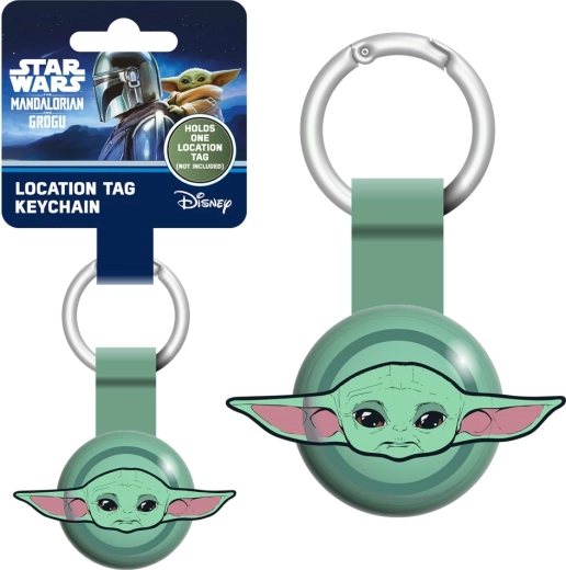 Porte-clés Mandalorian et Grogu pour traceur