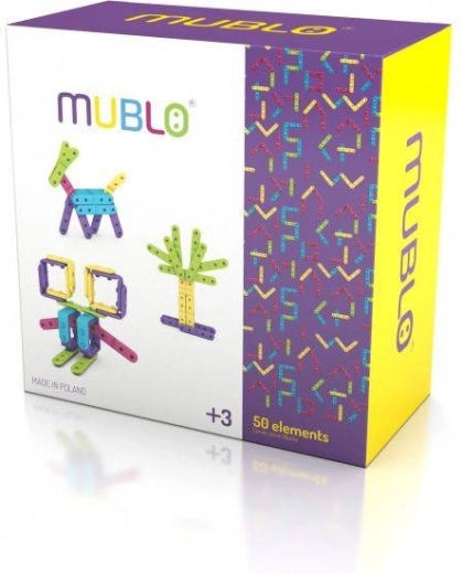Jeu de construction Mublo - 50 pièces