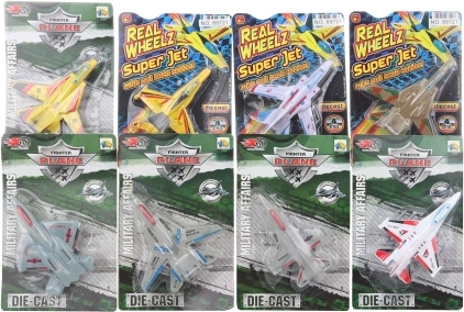 Avion en métal 12 cm