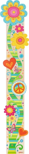 Mètre mural en bois pour enfants Goki Floranella - 1 pièce