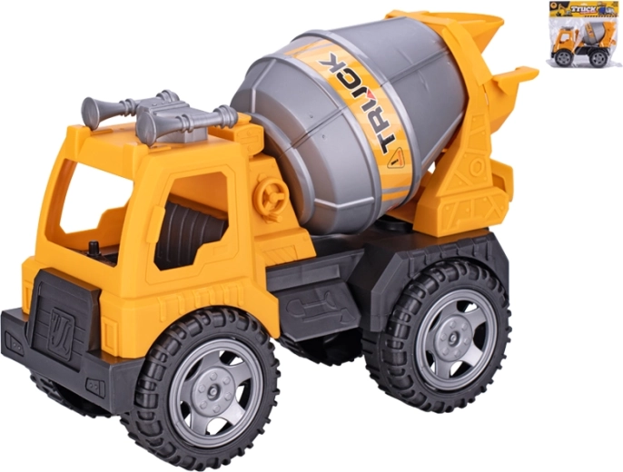 Toupie à béton en plastique 30 cm à roue libre