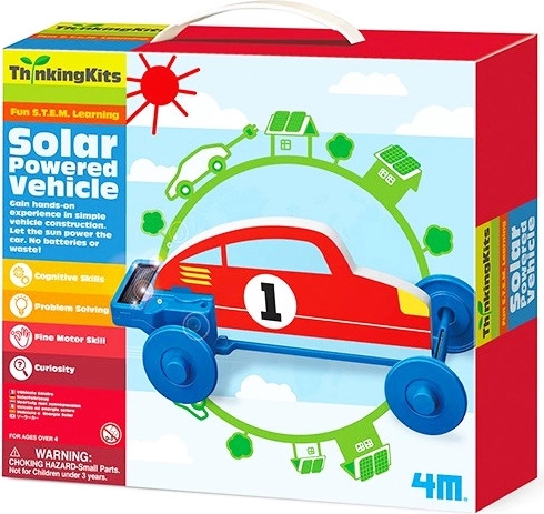 Voiture de course solaire pour enfants 8+