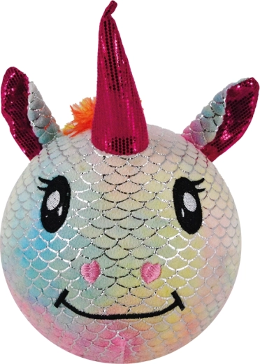 Licorne en peluche gonflable arc-en-ciel 15 cm