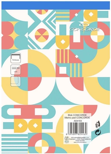 Bloc CONCORDE A5 vierge, 50 feuilles
