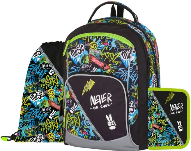 Ensemble scolaire Oxy Go Funny Boy 3 pièces