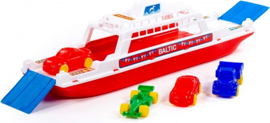 Ferry avec petites voitures