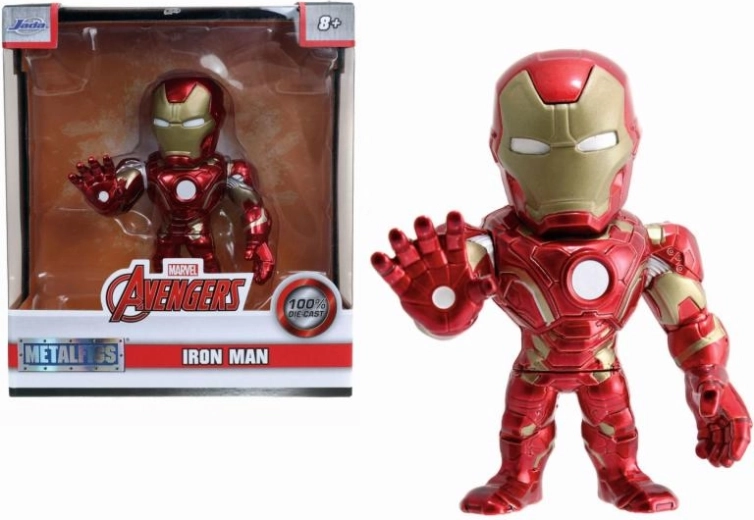 Figurine en métal Iron Man 10 cm